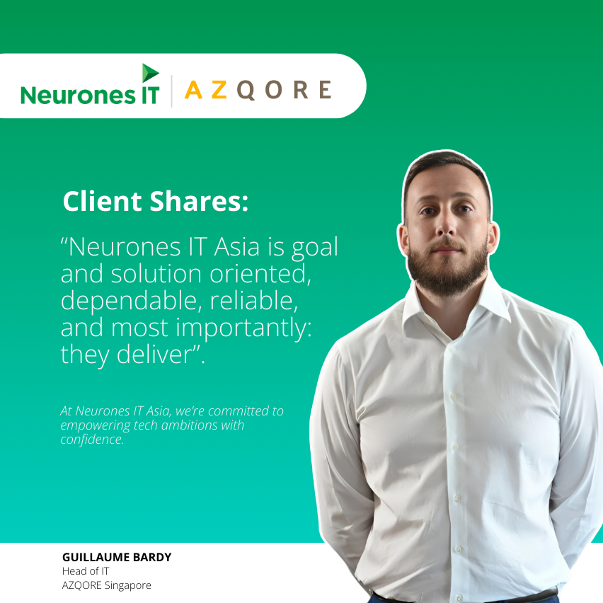 Customer Experience: Conversation with Guillaume Bardy, Head of IT at AZQORE Singapore