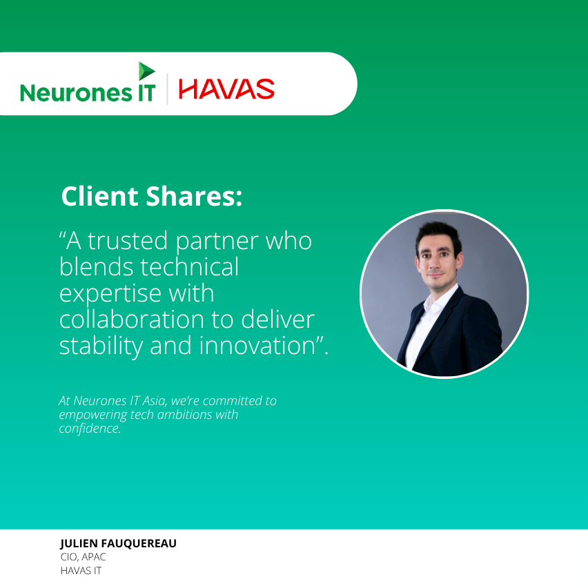 Supporting Havas’ Hybrid Infrastructure Needs and Digital Transformation with Julien Fauquereau, CIO APAC